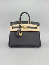 Hermès — Hermes Birkin 25 Retourne / Hardware K Stamp Full — Handbag — resale
