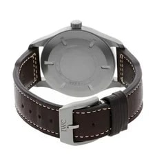 IWC Pilots Mark Xviii Heritage Titanium Auto 40mm Black Dial Strap IW3270-06 4
