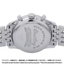 Breitling Navitimer Premier 36mm Stainless Steel Silver Dial A403G58NP 3