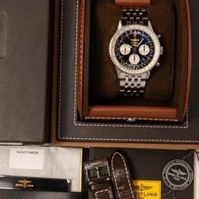 Breitling Navitimer Chronograph Reverse Panda December 2016 AB012012/BB01 2
