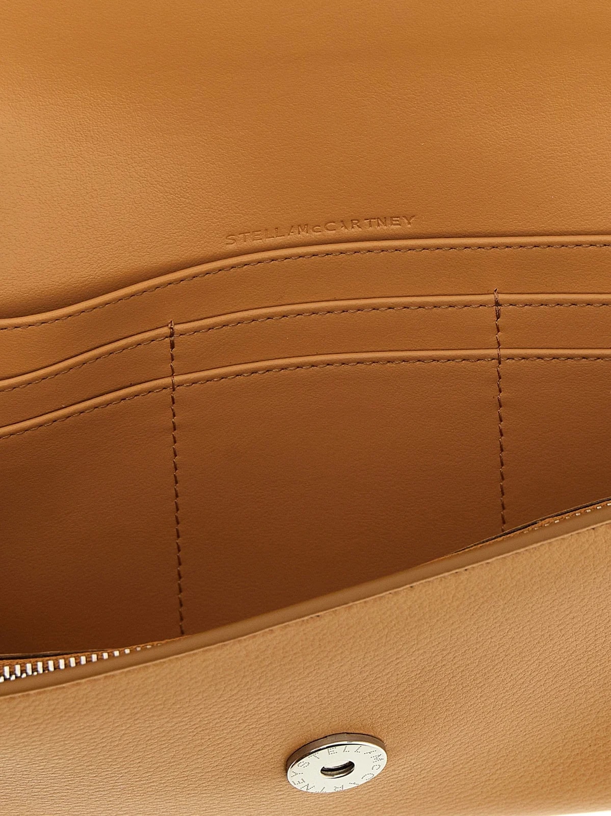 Stella Mccartney Ryder Wallet on Chain — Grainy Mat 4