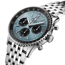 Breitling Navitimer B01 Chronograph 41 Ice Blue Dial AB0139241C2A1 2