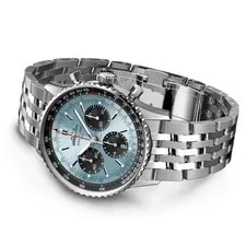 Breitling Navitimer B01 Chronograph 41 Ice Blue Dial AB0139241C2A1 3