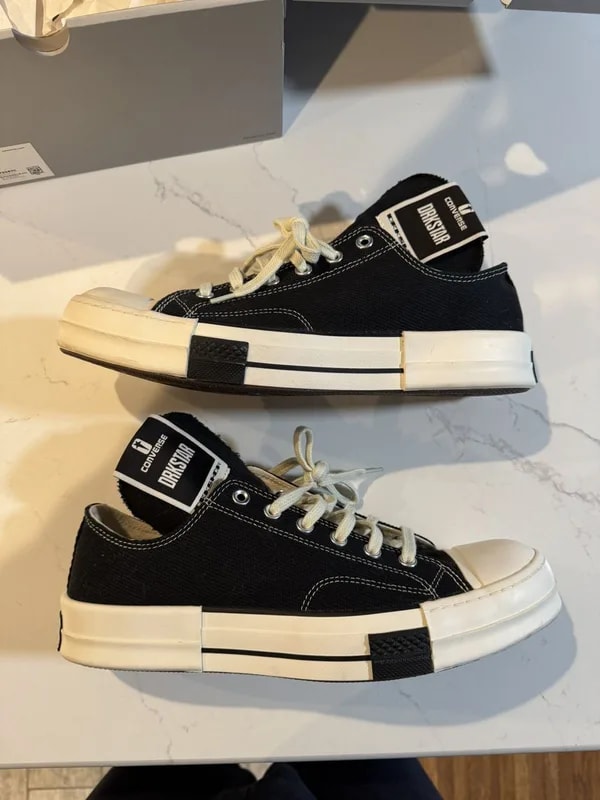 Rick Owens Drkshdw X Converse Chuck 70’s Low 2