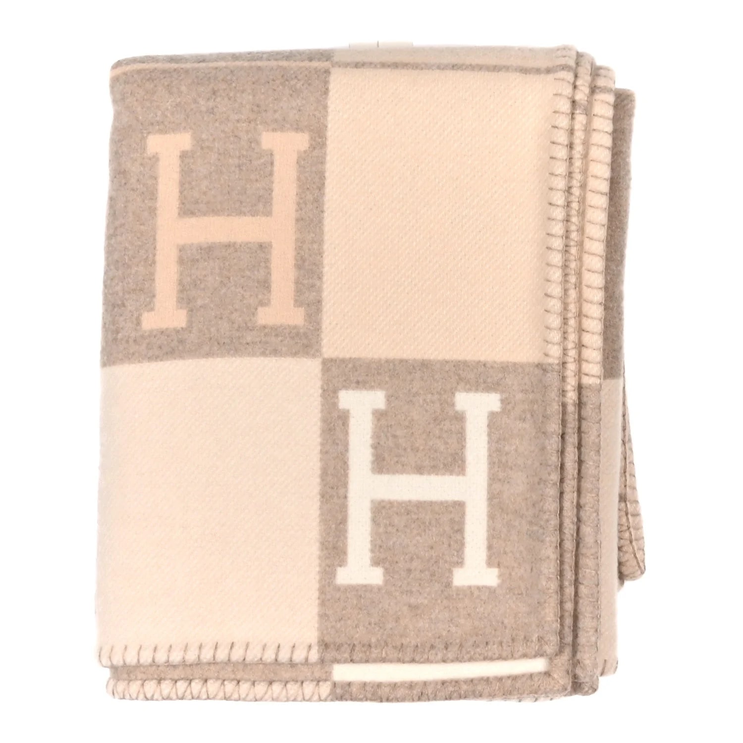 Hermès — Avalon III Blanket Coco Camomille — Accessory — resale
