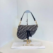 Dior Saddle Monogram Embroidered and - Excellent #W05XTQ 2
