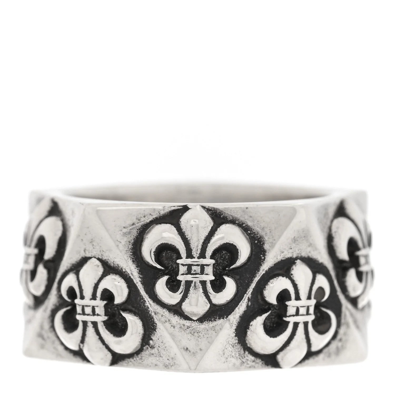 Chrome Hearts — Pentagon Fleur de Lis 55 7.25 — Jewelry — resale