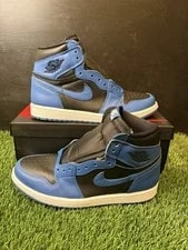 Jordan — Size 8 - Jordan 1 Retro OG High Dark Marina — Sneaker — resale