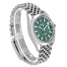 Rolex Datejust 41 Green Dial Steel 126300 Unworn 3