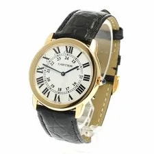 Cartier W6700455 Ronde Solo LM K18YG Quartz _816529 2