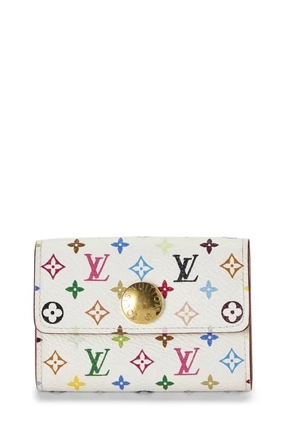 Louis Vuitton — Takashi Murakami X Louis Vuitton Multicolore Porte Monnaie Cosy — Accessory — resale