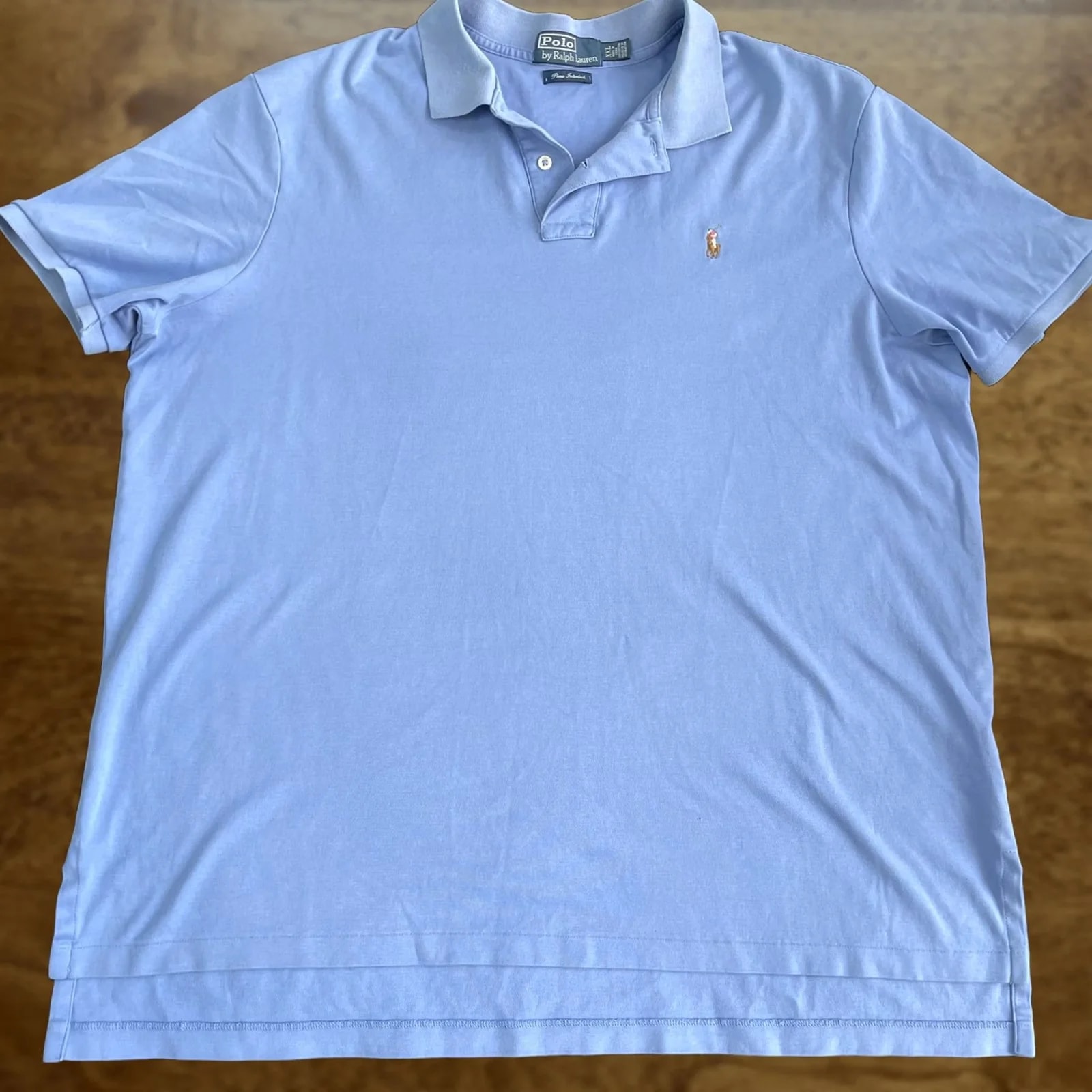 Polo Ralph Lauren — Polo Ralph Lauren Polo Shirt 2XL Pima Interlock Short Sleeve Pony Logo Shirt — streetwear — resale