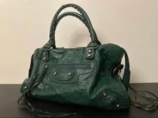 Balenciaga — Authentic Balenciaga 2004 the City Deep C-Stamped Y2K 115748 — Handbag — resale