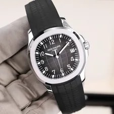 Patek Philippe Aquanaut 40mm Black Dial Stainless Rubber 5167A Complete Set 2