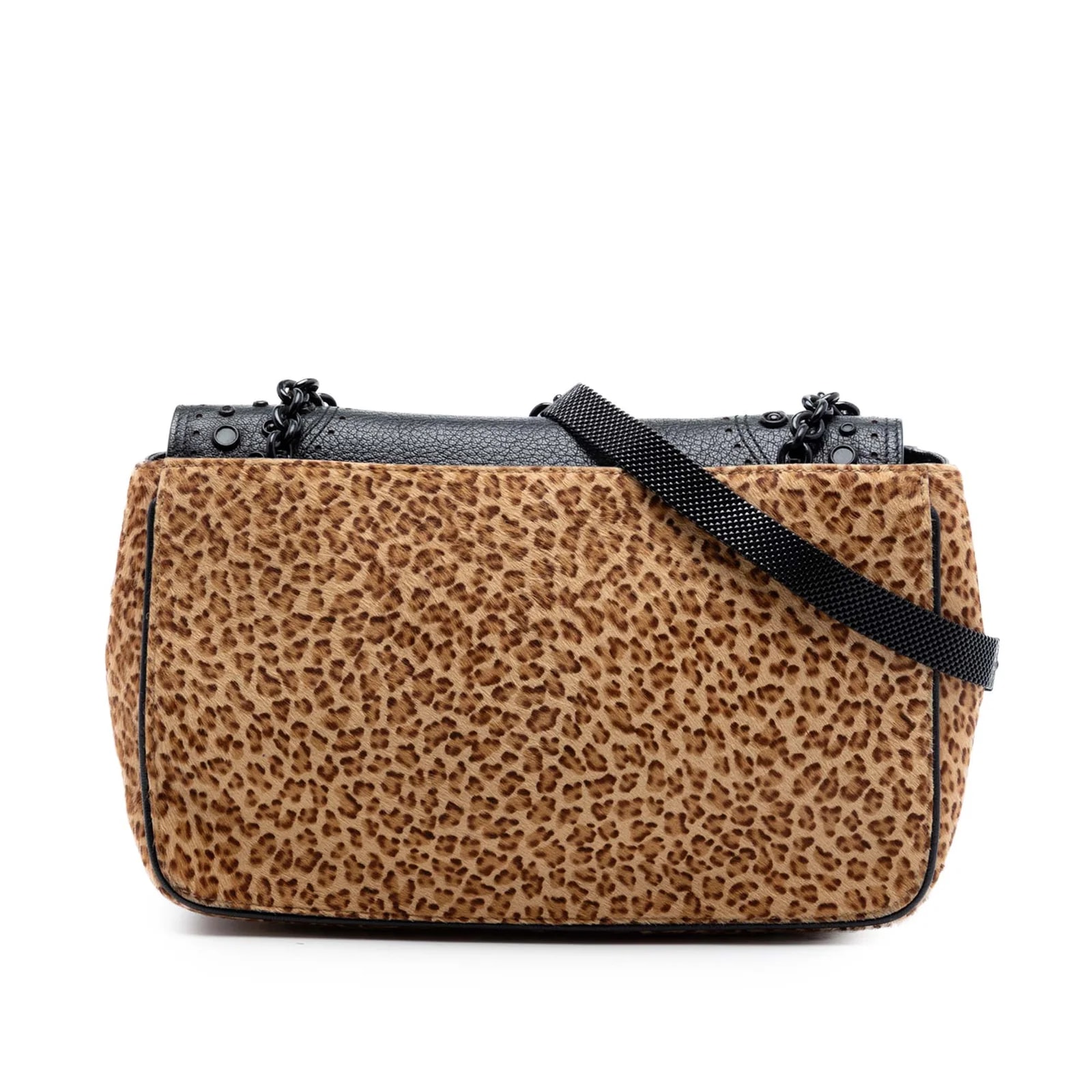 Bottega Veneta — Pony Hair Leopard Print — Handbag — resale