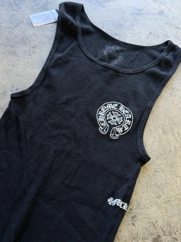 Chrome Hearts — Hearts Horseshoe FU Ribbed Tank — streetwear — resale