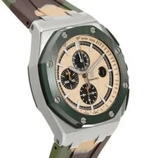 Audemars Piguet Royal Oak Offshore Chronograph 26400SO Beige #W078 4