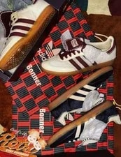 Wales Bonner X Adidas Originals & Samba Pony Tonal for US Size 3