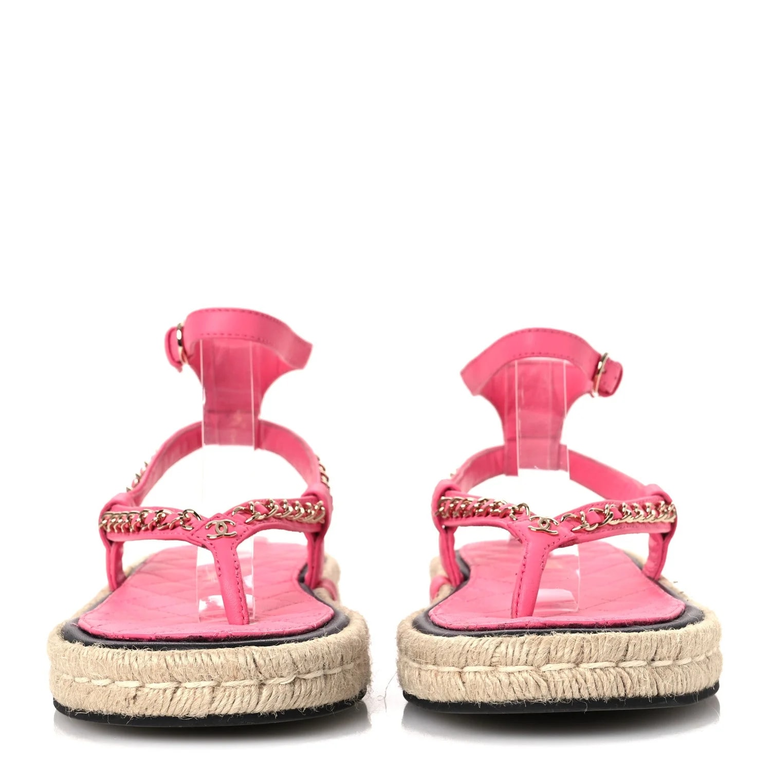 Chain CC Thong Espadrille 39 3