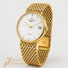 IWC — IWC Classic in 18k Yellow Gold, White Dial - Automatic — Watch — resale