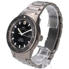 IWC 3536-001 GST Aquatimer 2000 Black Dial Titanium Mechanical Automatic 3
