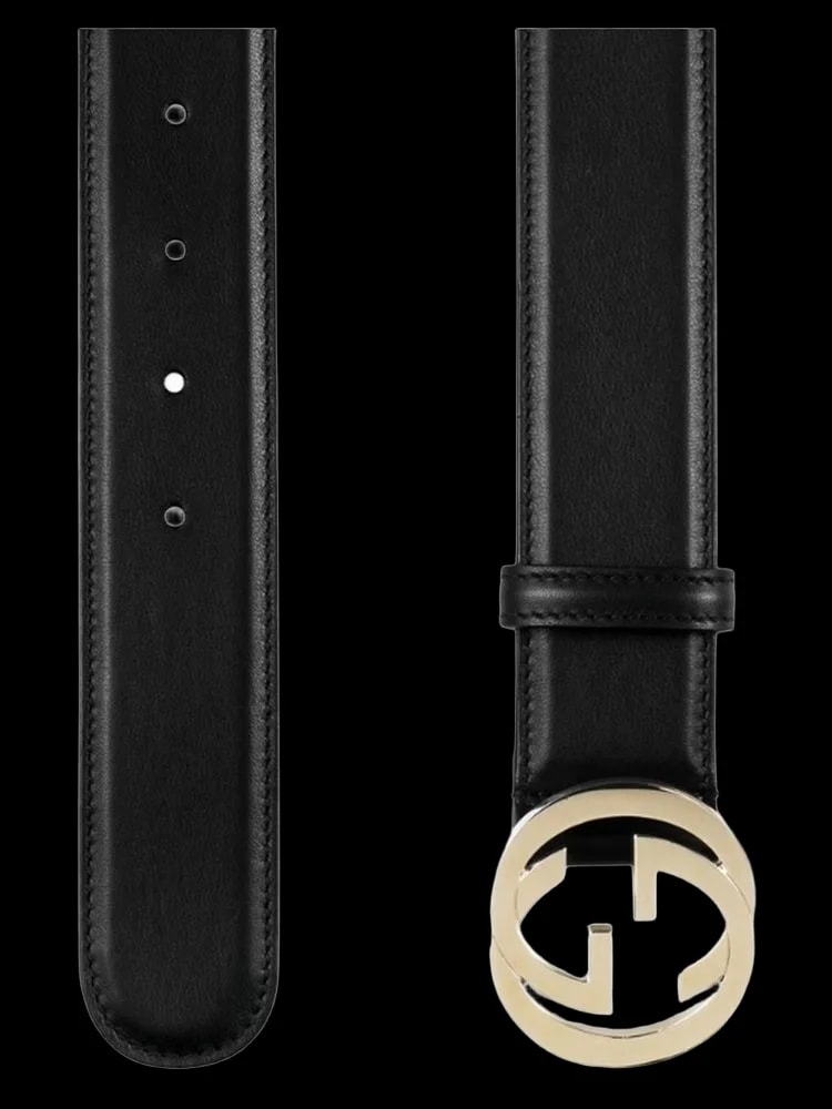 Gucci — Gucci With Metal Buckle Belt — — Accessory — resale
