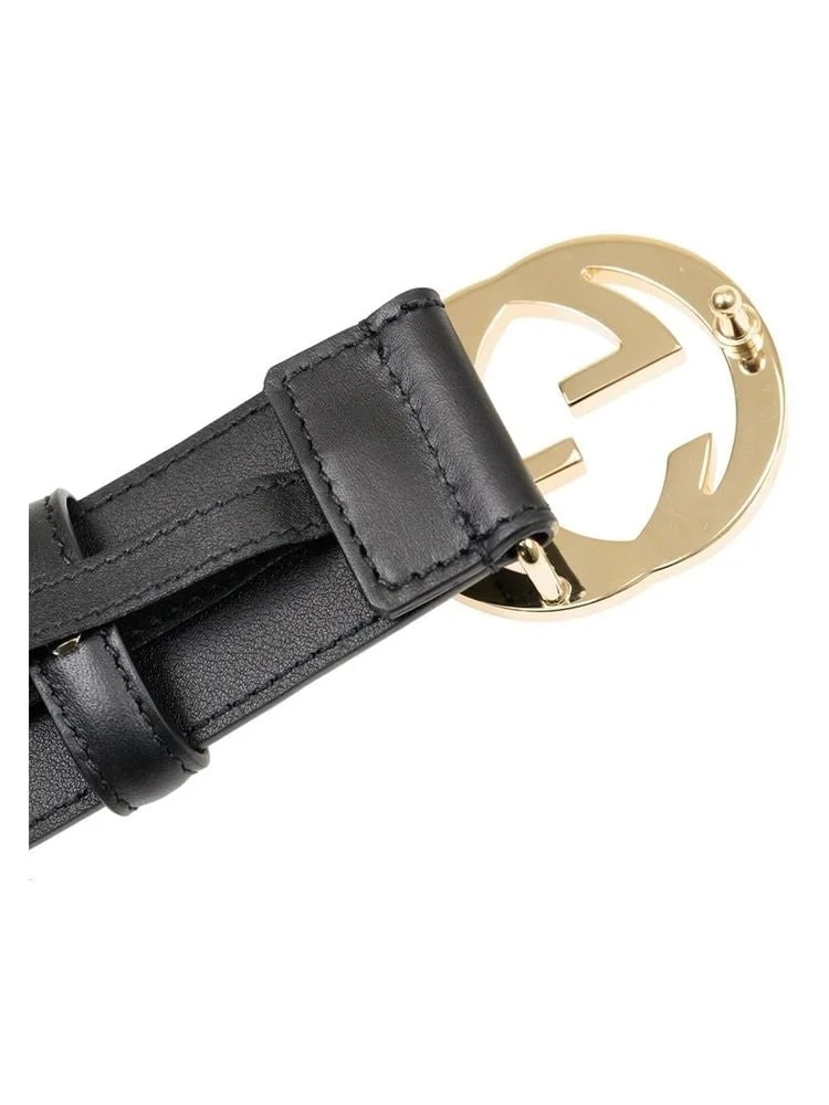 Gucci With Metal Buckle Belt — 2