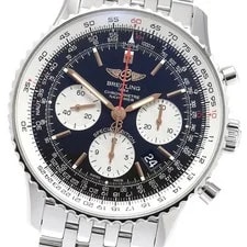 Breitling — Breitling Navitimer 01 Chronograph 43 AB0121 Automatic Black Dial — Watch — resale