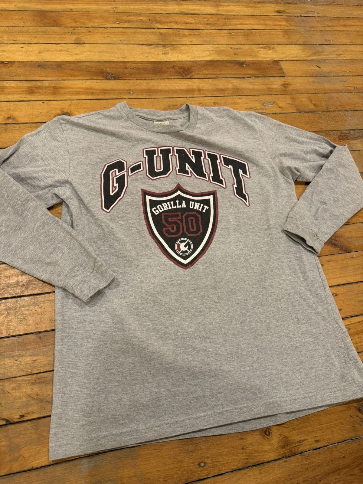 Vintage 50 Cent G-Unit long sleeve crest tee 2