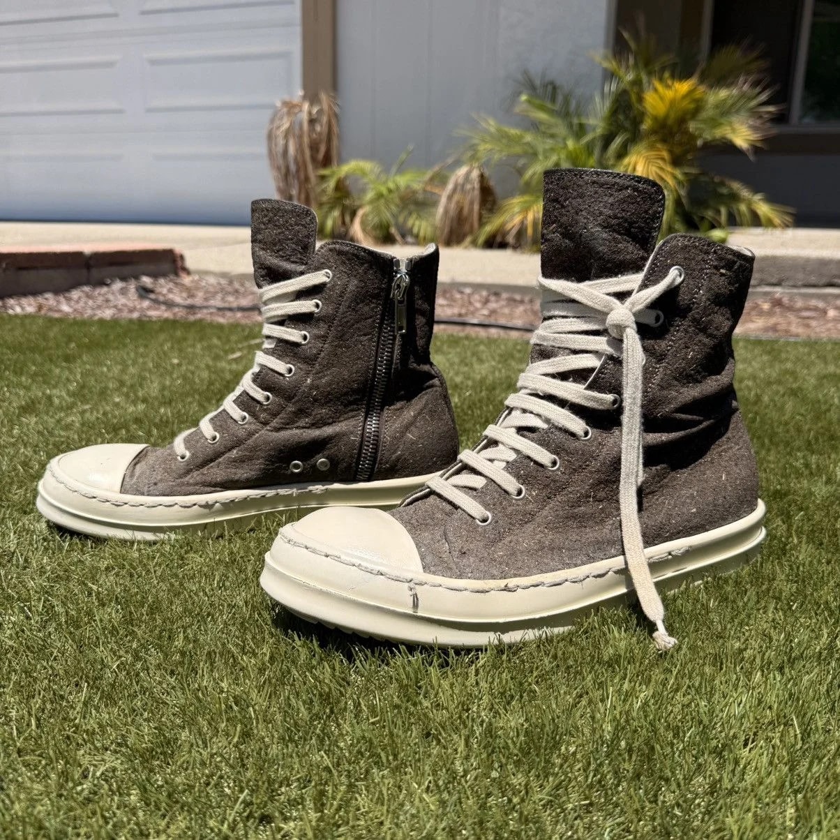 Rick Owens — Rick Owens Seaweed Ramones — Sneaker — resale