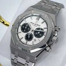 Stickered Audemars Piguet Royal Oak “Panda” 41mm - 26331ST.OO.1220ST.03 4