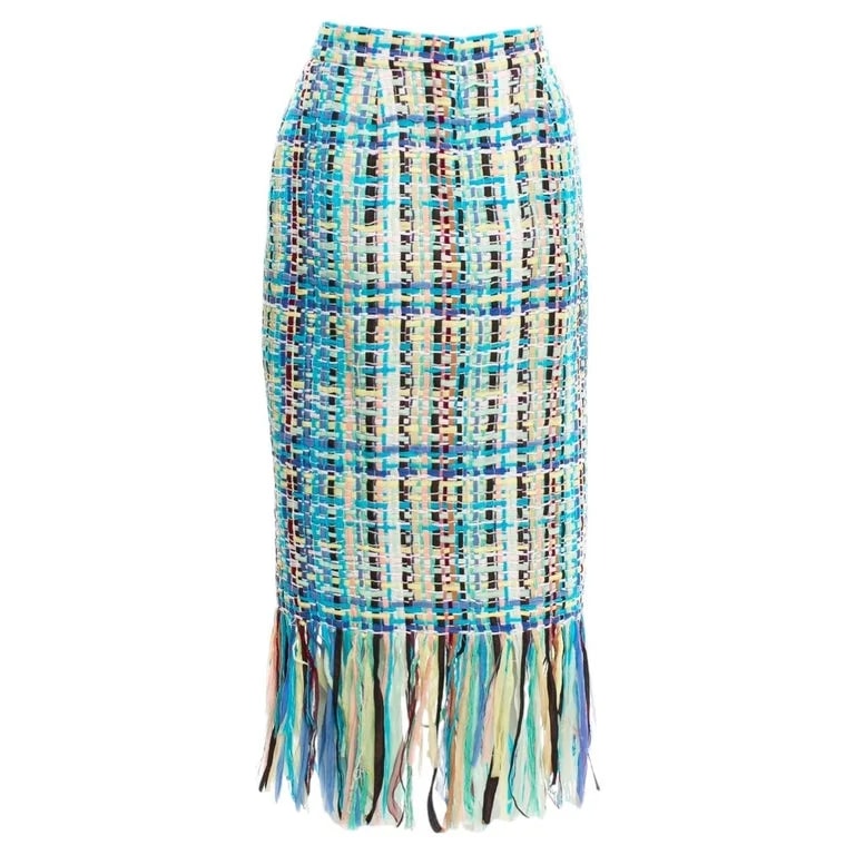 Chanel — Chanel 8K$ New Iconic Paris / Cuba Ribbon Skirt 42 FR — Clothing — resale