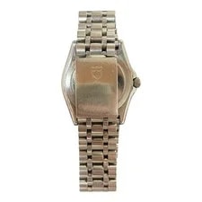Tudor Monarch 15860 Silver Analog Genuine 2607TK 2