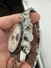 2025 Tudor Black Bay Chrono Opaline Dial "Panda" Jubilee Bracelet 41mm 79360N 2