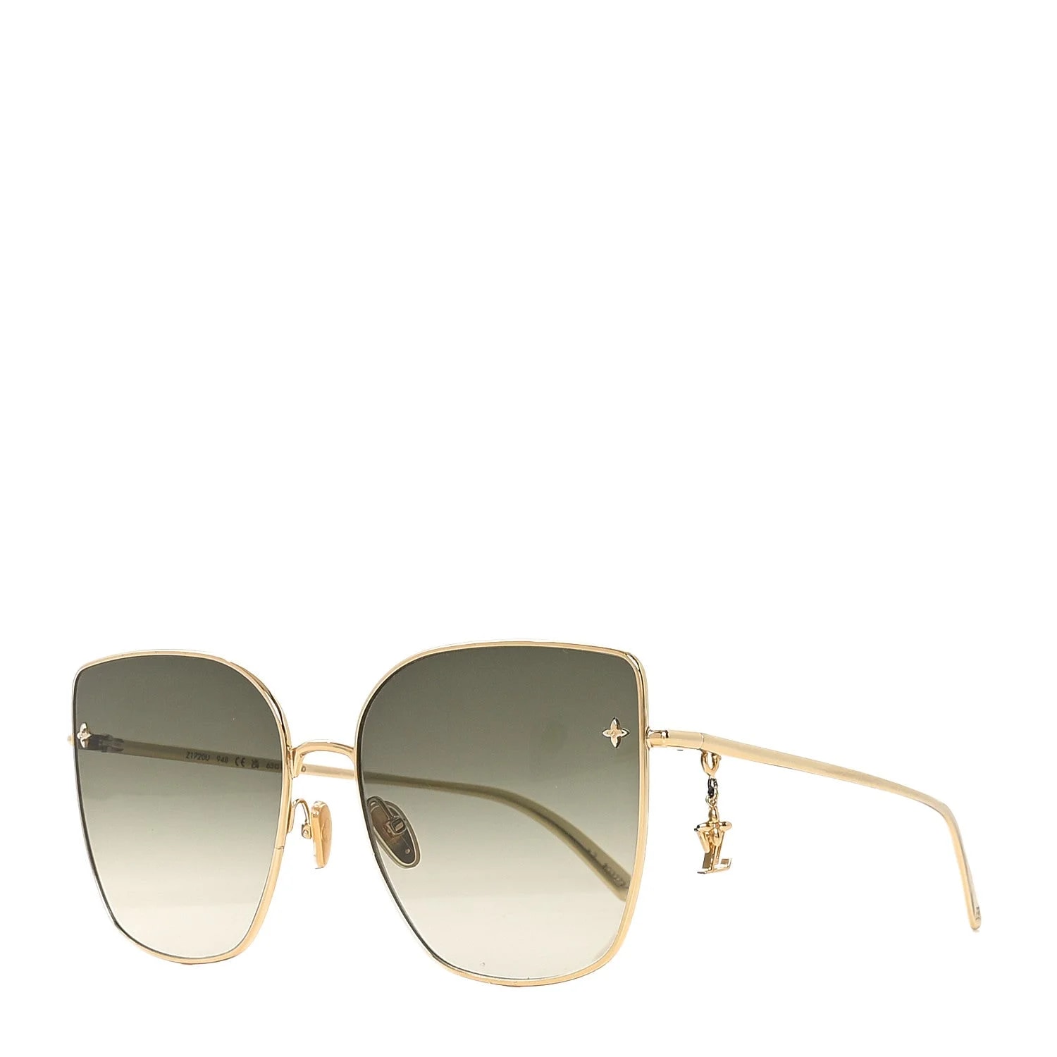 Louis Vuitton — Metal Charm Cat Eye Sunglasses Z1720U — Accessory — resale