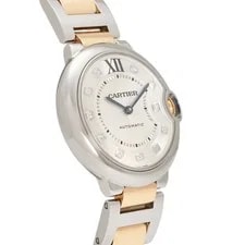 Cartier Ballon Bleu WE902031 Stainless Steel Pink Gold 37.0mm Automatic #YKW492 2
