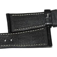 Panerai Black Leather Belt D Buckle Genuine Leather From Japan 3