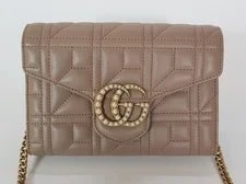 Gucci Marmont Matelassé WOC Chain 474575 157192511 2