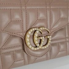 Gucci Marmont Matelassé WOC Chain 474575 157192511 3