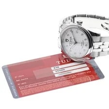 Tudor 55000 Glamour Date 10P Diamond Automatic Silver Dial Stainless Steel 2
