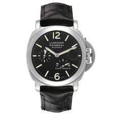 Panerai Luminor Power Reserve Steel Black Dial PAM00090 2