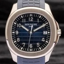 Patek Philippe Aquanaut 5168G Blue | 2021 | White Gold | Full Set 2