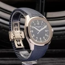 Patek Philippe Aquanaut 5168G Blue | 2021 | White Gold | Full Set 4