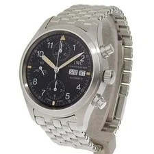 IWC Mechanical Freeger Watches IW370607 blackDial Stainless Steel Mechanic... 2