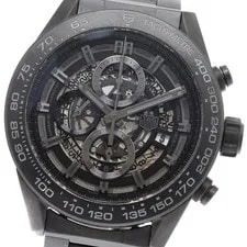 Tag Heuer — TAG Heuer CAR2A91 Carrera Caliber Heuer 01 Chronograph Automatic S With Fro — Watch — resale