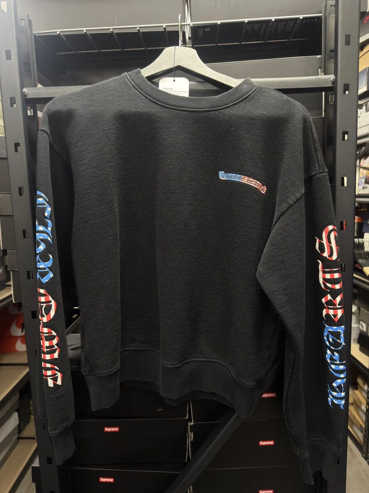 Chrome Hearts — Hearts USA Crewneck Camo Crewneck — streetwear — resale