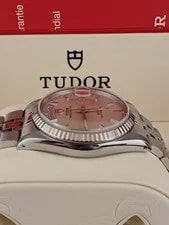 Tudor Prince Date Day 76214 Silver Dial. 18K Gold. 3