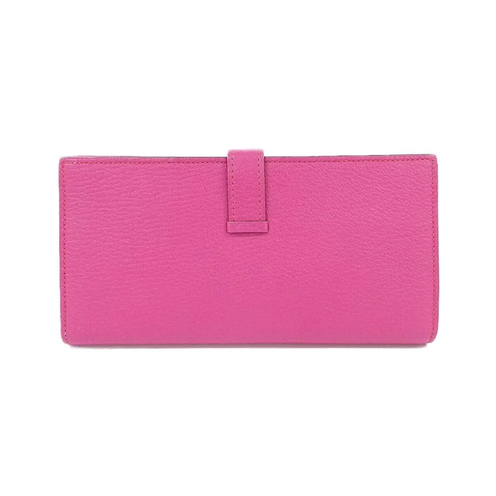 Hermes Shocking Soufre Long Wallet (Bi-Fold) 2