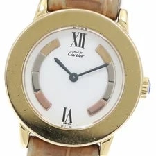 Cartier — Cartier W1009143 Mastronde Vermeil Quartz With warranty_937435 [ev10] — Watch — resale