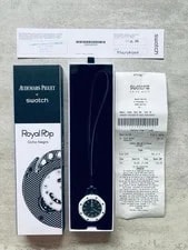 Audemars Piguet X Swatch Royal Pop Ocho Negro Quartz 41mm Octagon Box 4